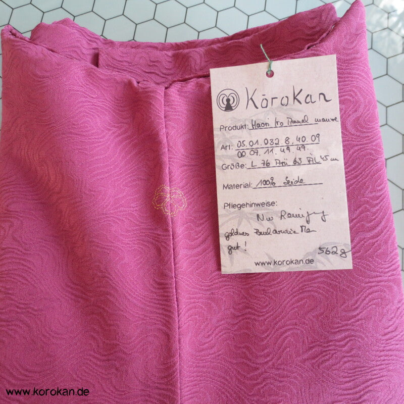 Annual Growth Muster Seidendamast Haori Kimono Jacke