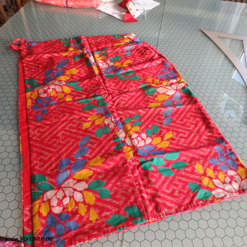 bunter Susoyoke Juban Unterrock für Kimono