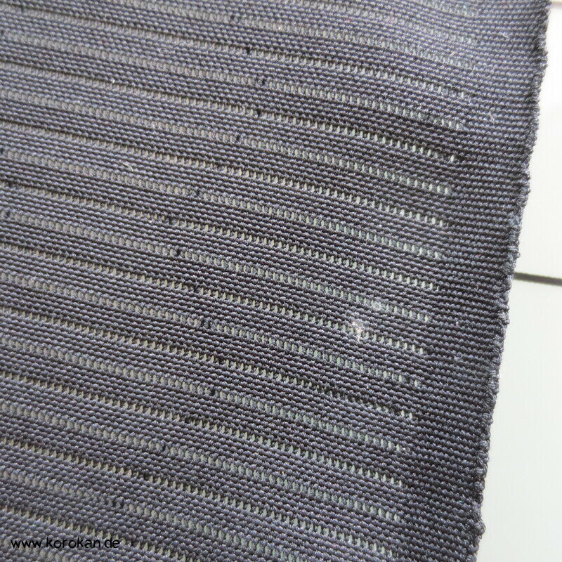 schwarzer Rho Seide Tanmono Sommer Trauer Kimono