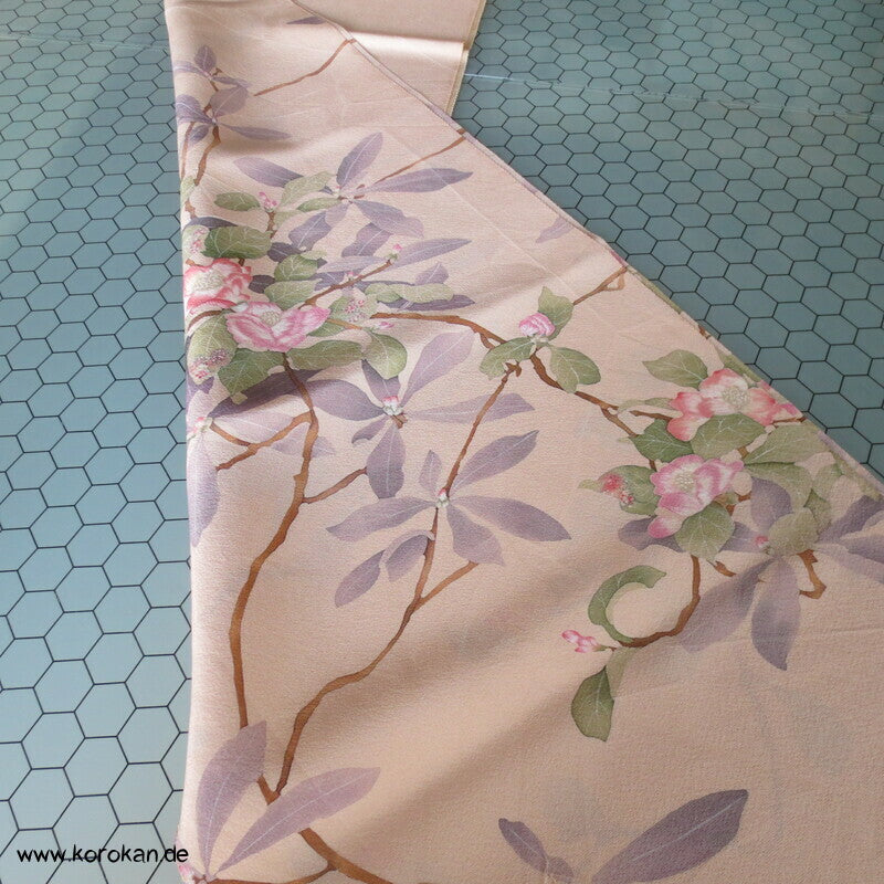 Kamelienbaum Stoffbahnen Seide für Homongi - Karieba