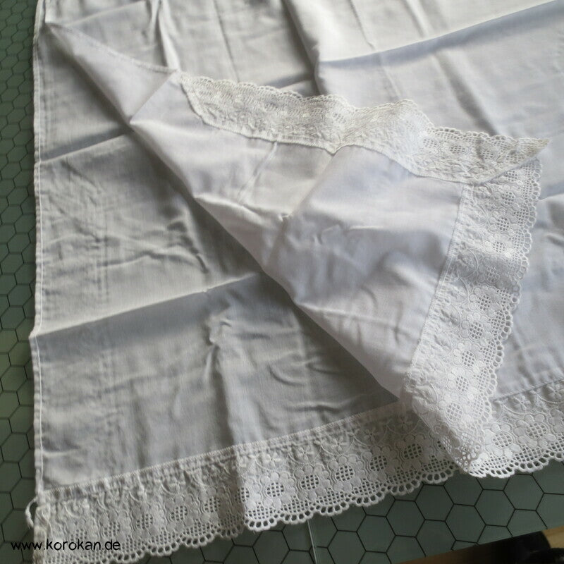 Susoyoke Kimono Wickel Unterrock mit Spitze