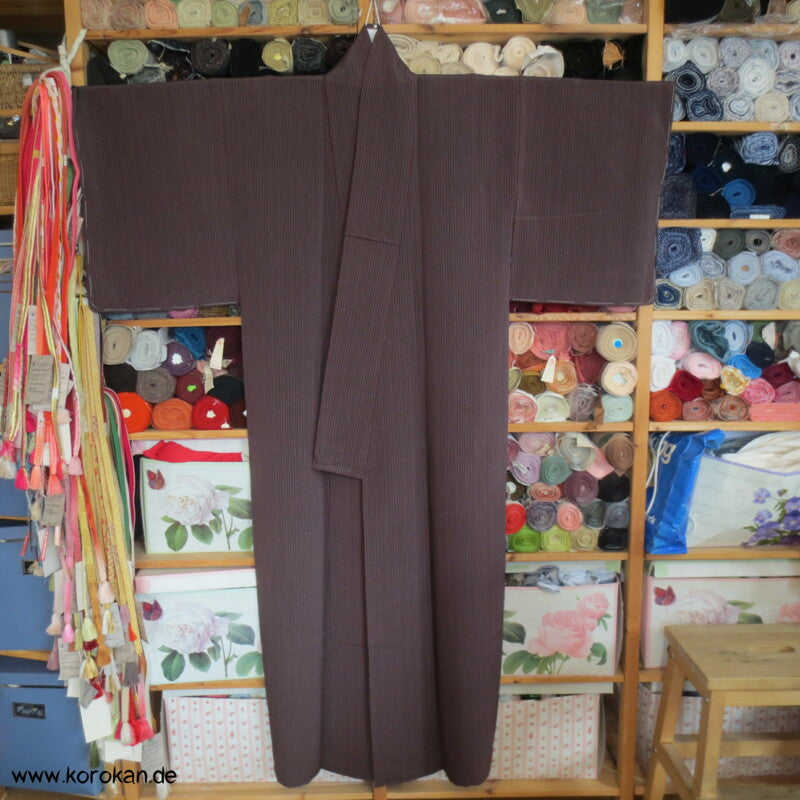 gestreifter Komon Kimono - alltagstauglich