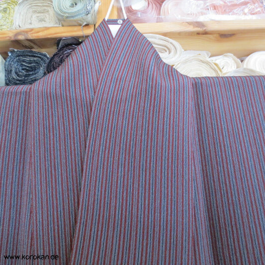 gestreifter Komon Kimono - alltagstauglich