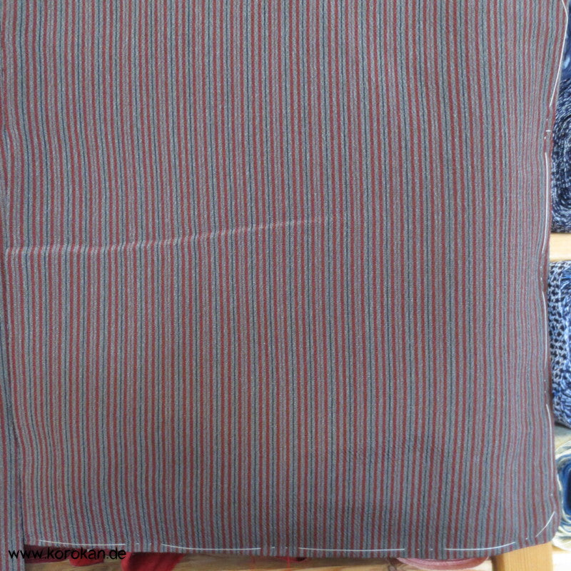 gestreifter Komon Kimono - alltagstauglich