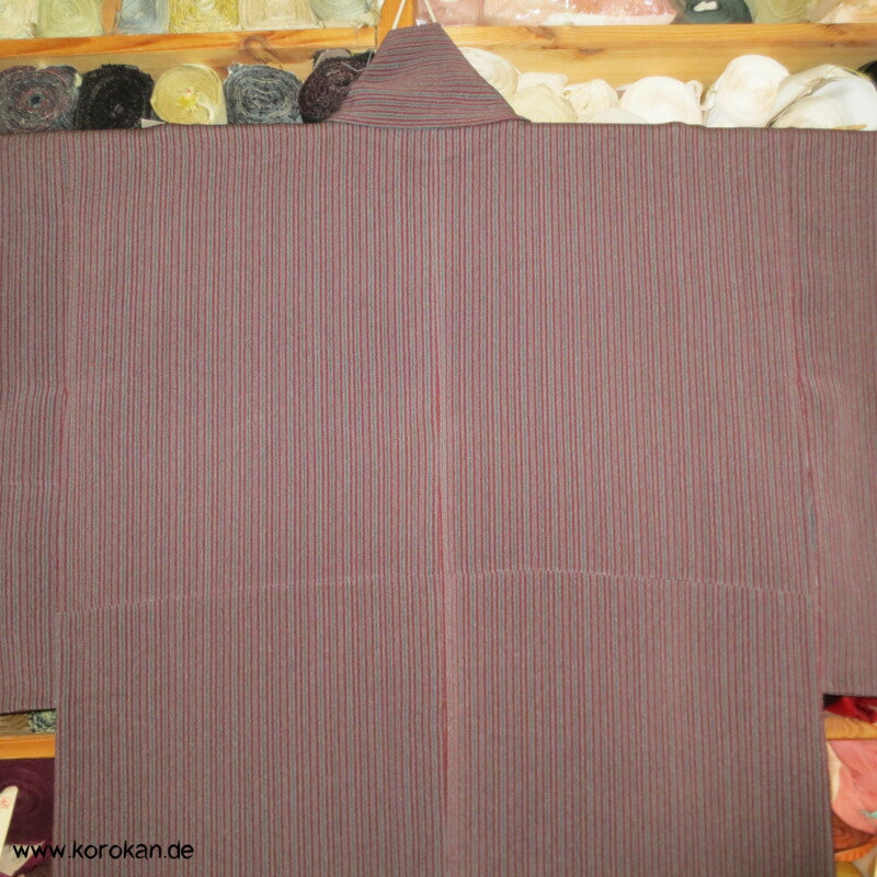 gestreifter Komon Kimono - alltagstauglich
