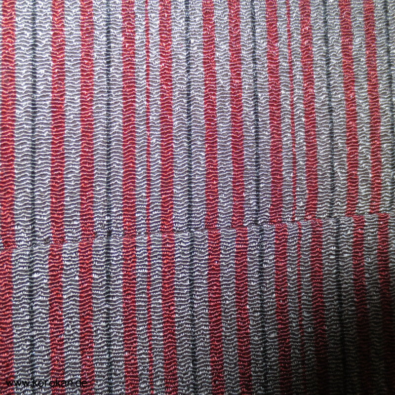 gestreifter Komon Kimono - alltagstauglich