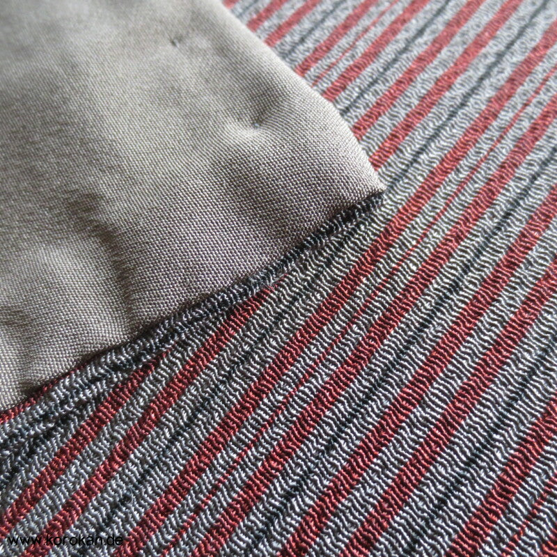 gestreifter Komon Kimono - alltagstauglich