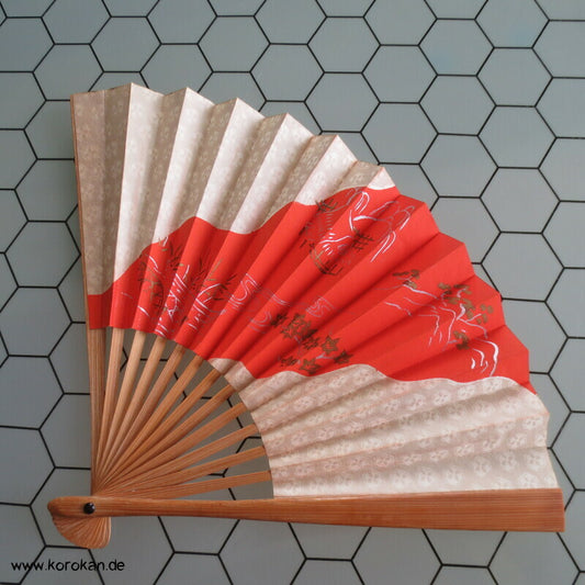 Kinder Fächer Papier auf Bambus