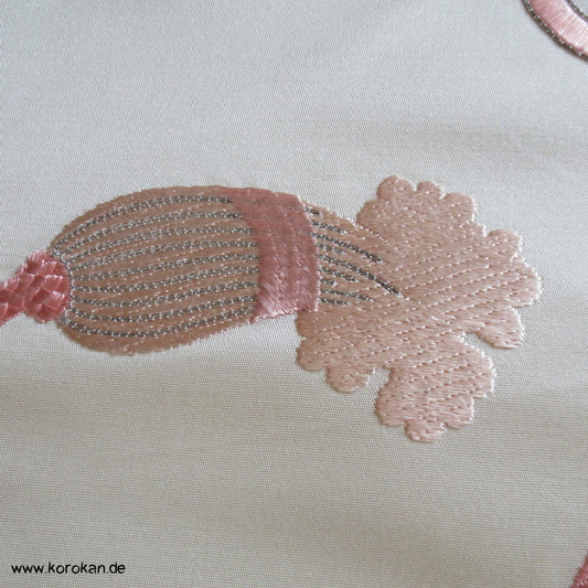 gestickte Flechtbänder Nagoya Obi Seide