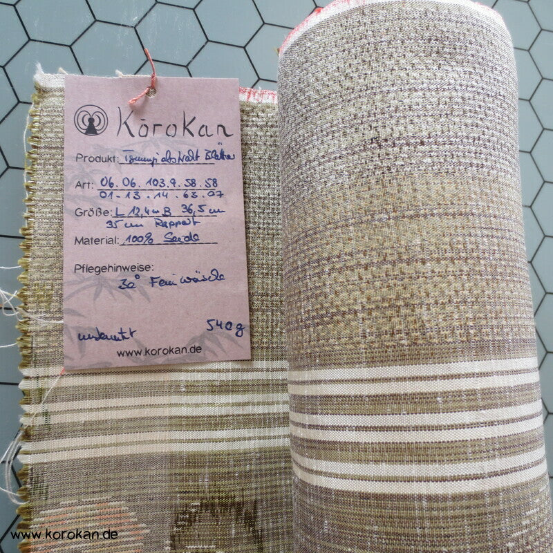 Trommel, Shippo, Streifen Kasuri Tsumugi Seide