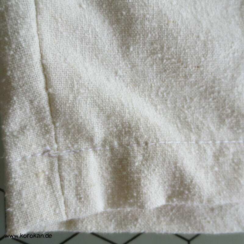 Bouretteseiden Shorts / Hosenrock, Gummizug, natur