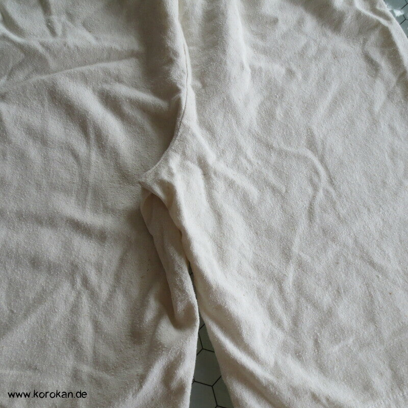 Bouretteseiden Shorts / Hosenrock, Gummizug, natur