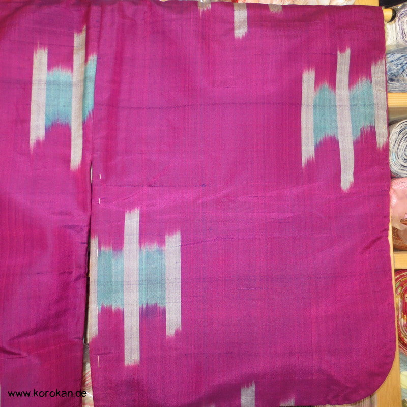 Spindel Meisen Komon Kimono mit Baumwollfutter