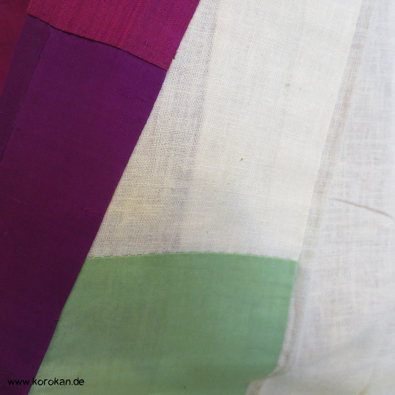 Spindel Meisen Komon Kimono mit Baumwollfutter