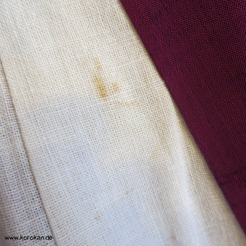 Spindel Meisen Komon Kimono mit Baumwollfutter