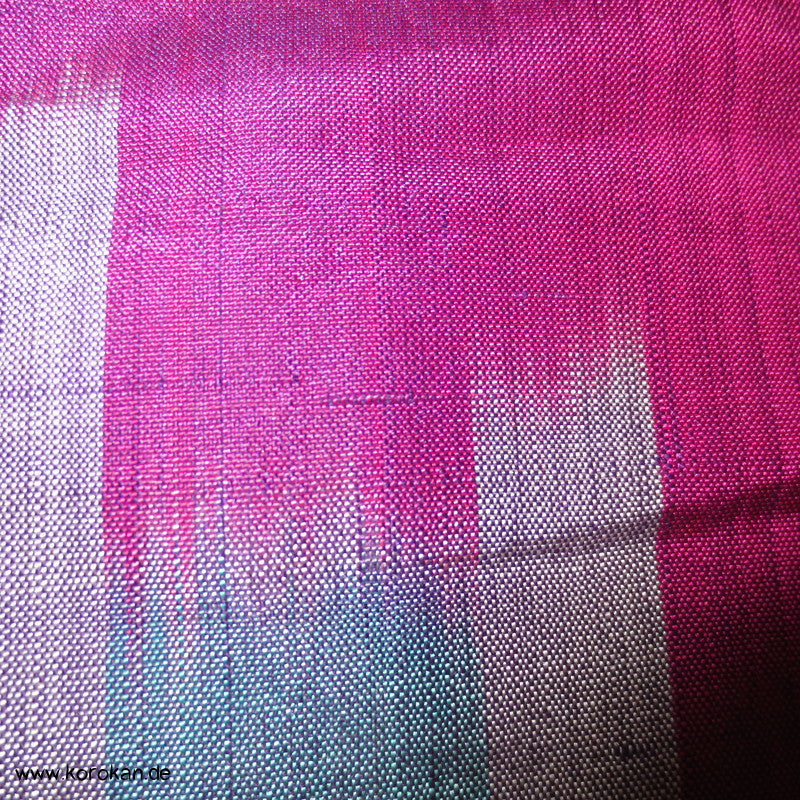 Spindel Meisen Komon Kimono mit Baumwollfutter