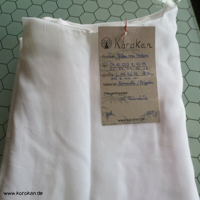 rosa Stickerei Juban Unterkimono