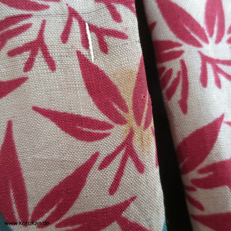 Bambus in vielen Formen antiker Komon Kimono