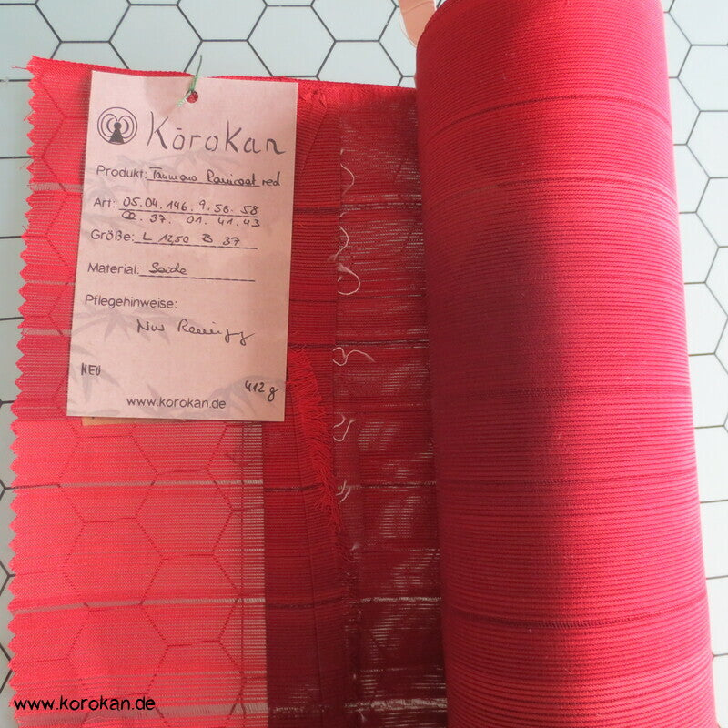 unregelmäßige Durchbruchstreifen Regenmantel Kimono Seide