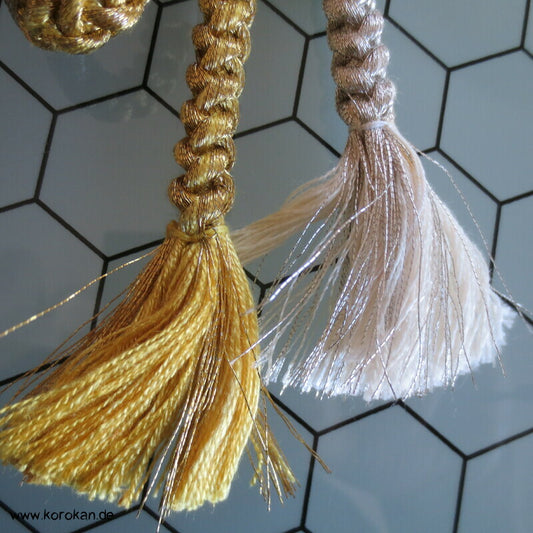 gold silber Kordel Obijime