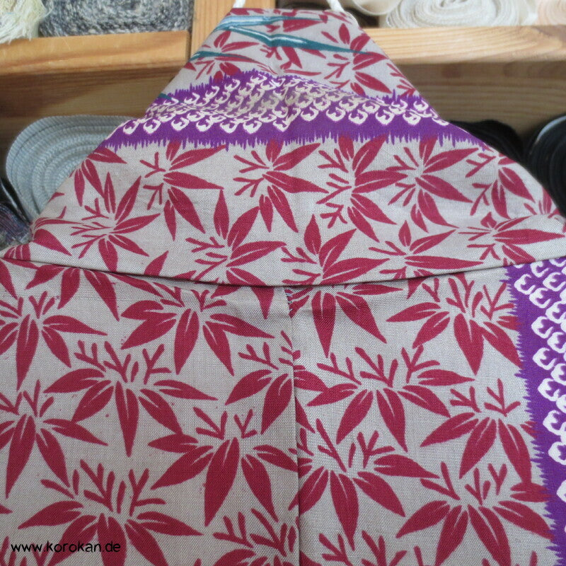 Bambus in vielen Formen antiker Komon Kimono