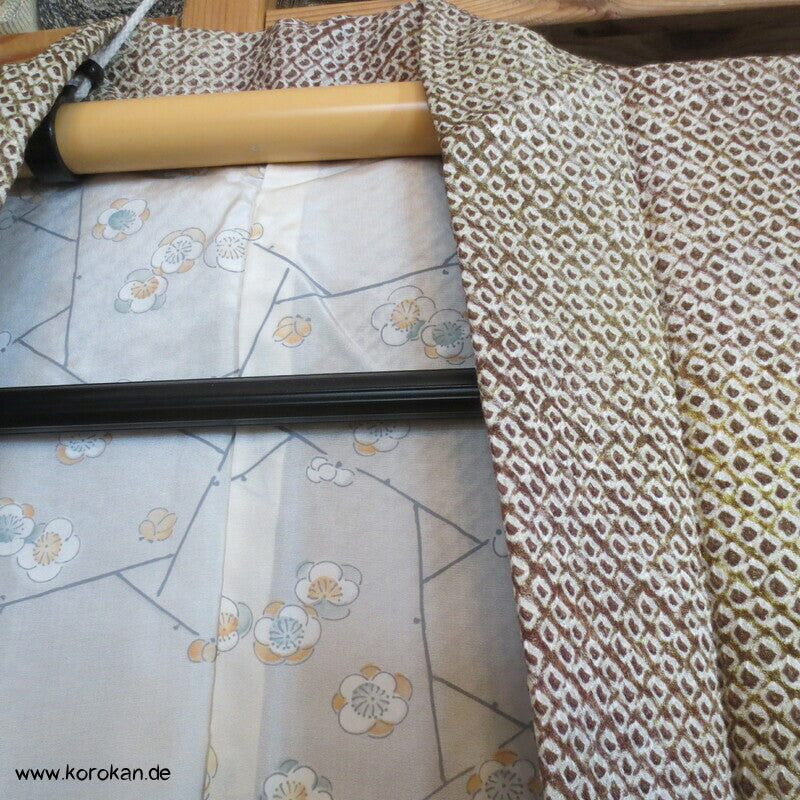 Full Shibori Tsunami Wellen Haori Kimono Jacke