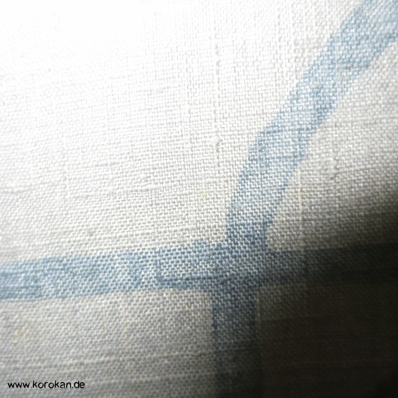 "4" Tsumugi abstraktes Druckmuster Hitoe Kimono