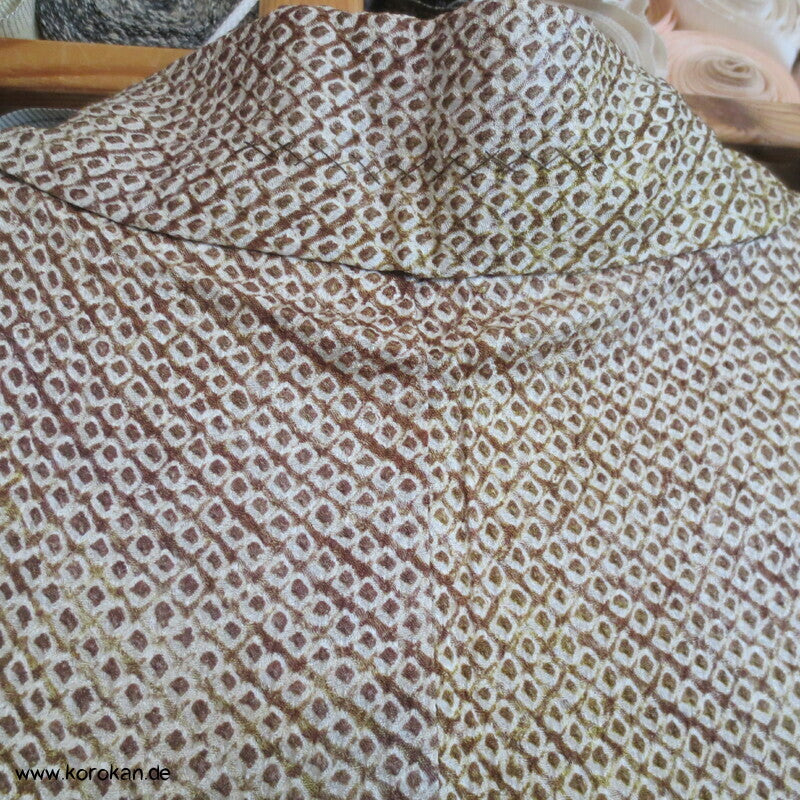 Full Shibori Tsunami Wellen Haori Kimono Jacke