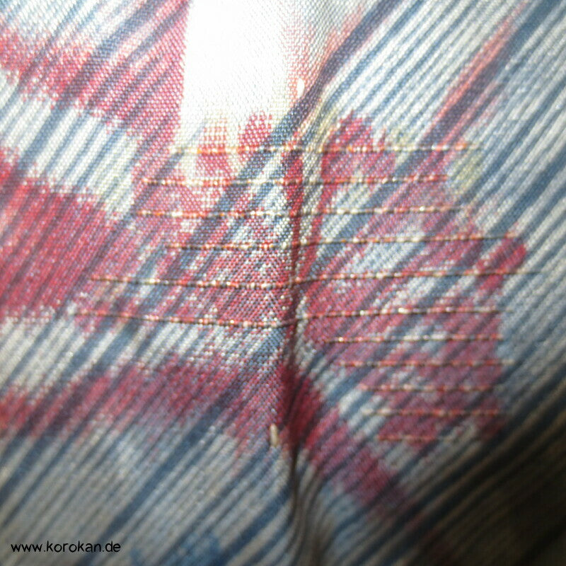 Bluebell Ballonblumen Meisen Hitoe Kimono, nur Material
