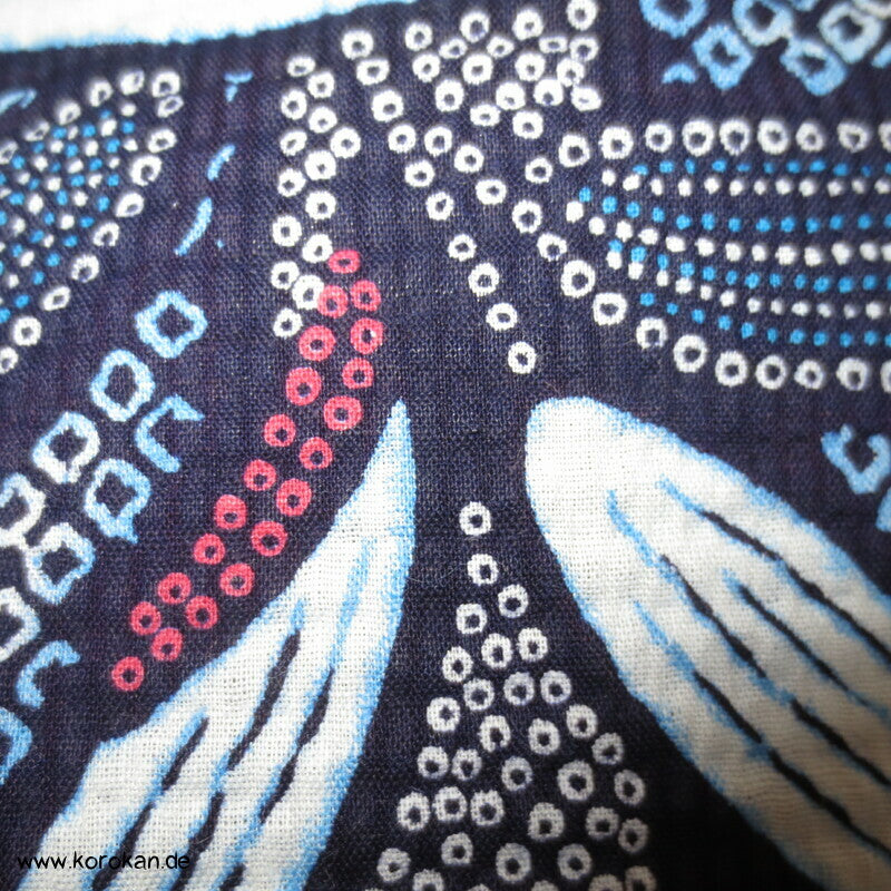 Bambus Seersucker Yukata, reine Baumwolle