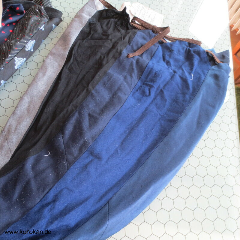 Upcycling Krawatten Rucksack - Synthetik Durchzugring