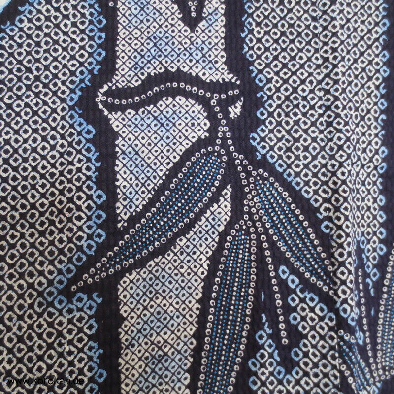 Bambus Seersucker Yukata, reine Baumwolle