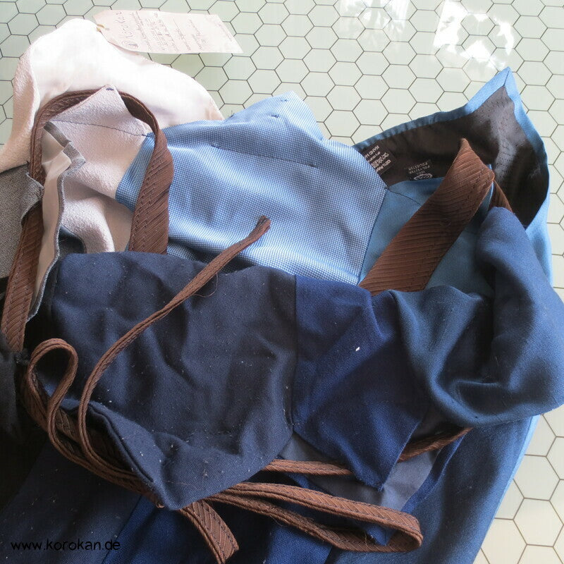 Upcycling Krawatten Rucksack - Synthetik Durchzugring