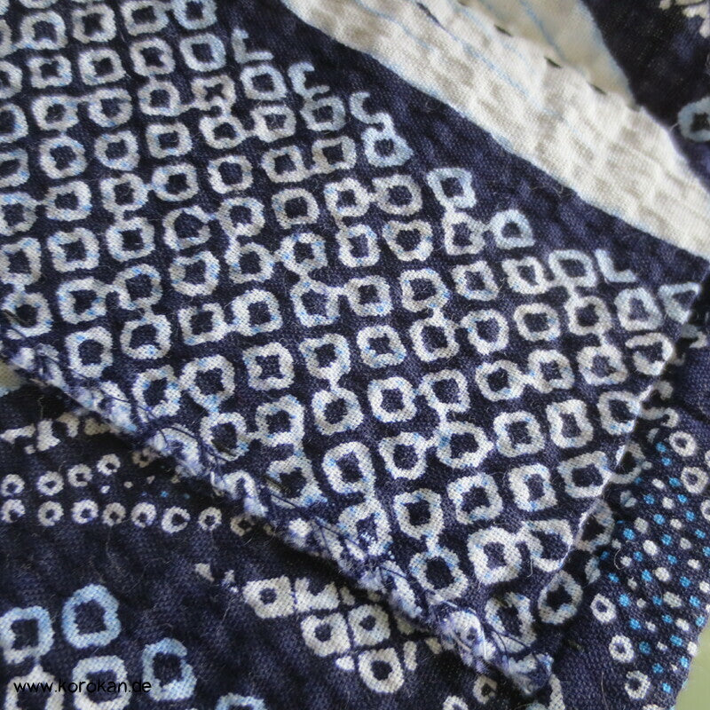 Bambus Seersucker Yukata, reine Baumwolle