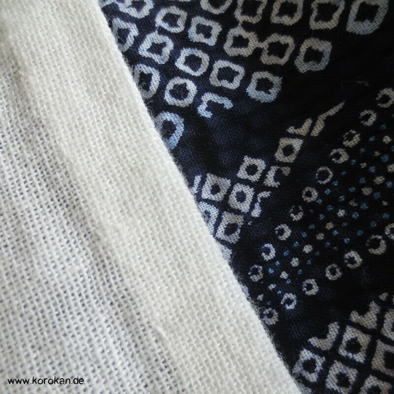 Bambus Seersucker Yukata, reine Baumwolle
