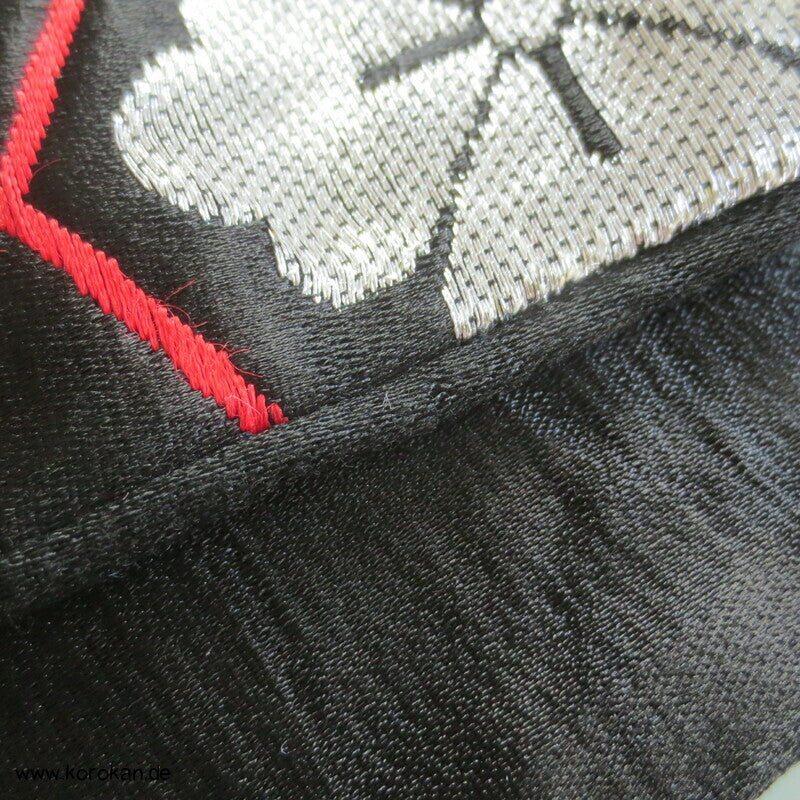 Kikko schwarz rot gold Fukuro Obi