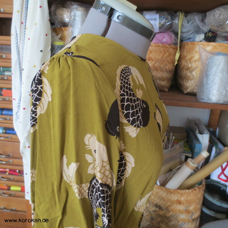 Koi Karpfen Kleid von King Louie, Gr. 44 (eher kleiner), EcoVero Viskosekrepp