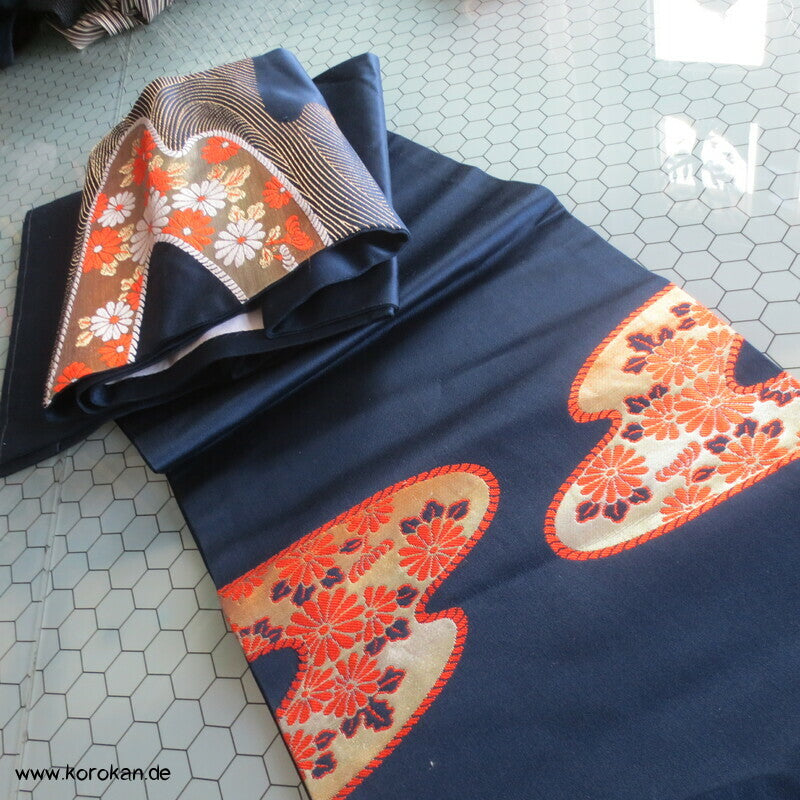 Flusswelle Chuya Fukuro / von der Musterung Nagoya Obi