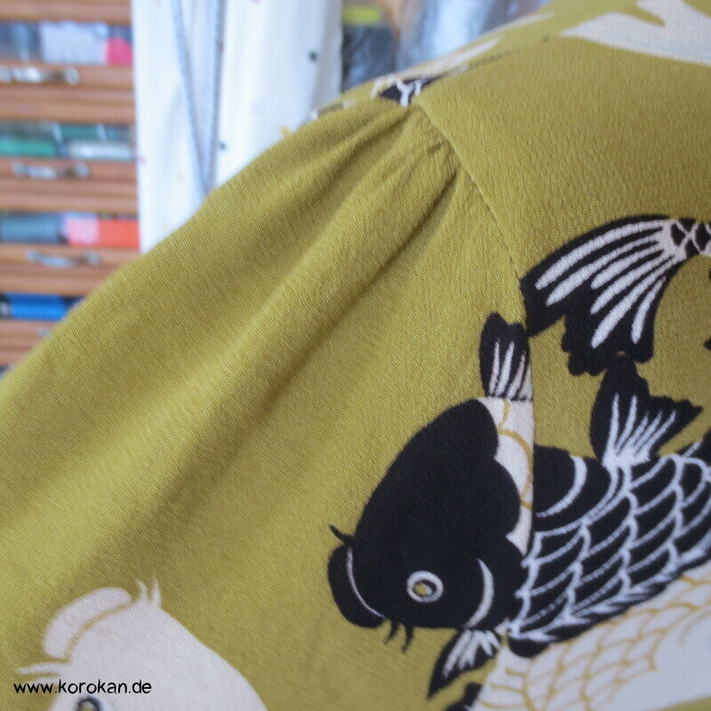 Koi Karpfen Kleid von King Louie, Gr. 44 (eher kleiner), EcoVero Viskosekrepp