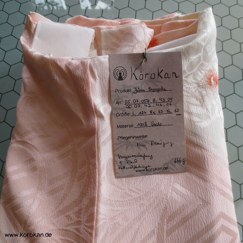 Shibori Elemente Seide Juban Unterkimono