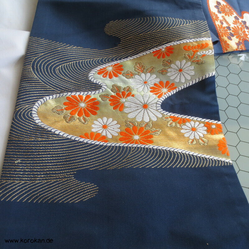 Flusswelle Chuya Fukuro / von der Musterung Nagoya Obi