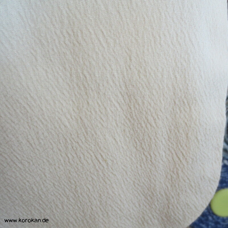 klares Bambusmotiv mit Kiku Seidencrepe Homongi Kimono