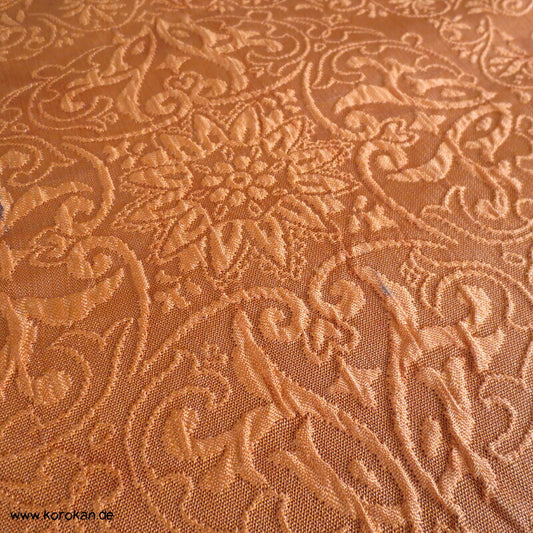 Matelassé gewebte Ornamente feiner leichter langer Fukuro Obi Kimonogürtel