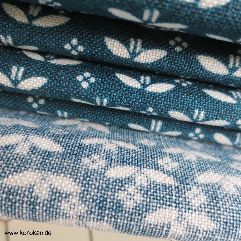 Blätter klein Kimono Wolle