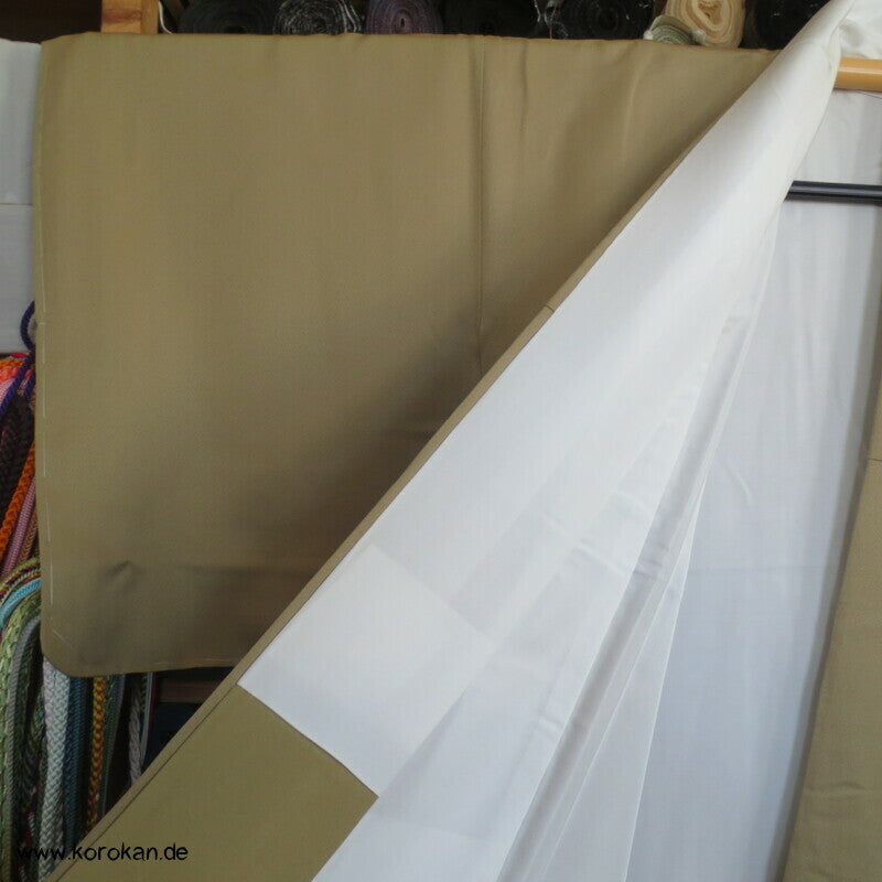 khaki oliver Edel Seidenköper Homongi Kimono