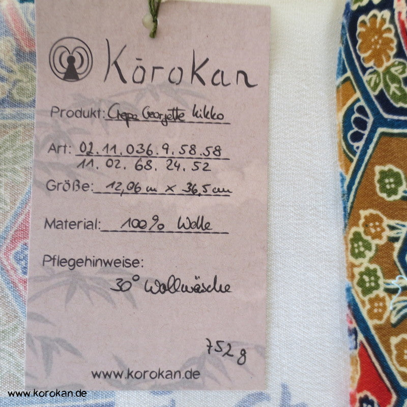 Kikko bunt Kimono Wolle