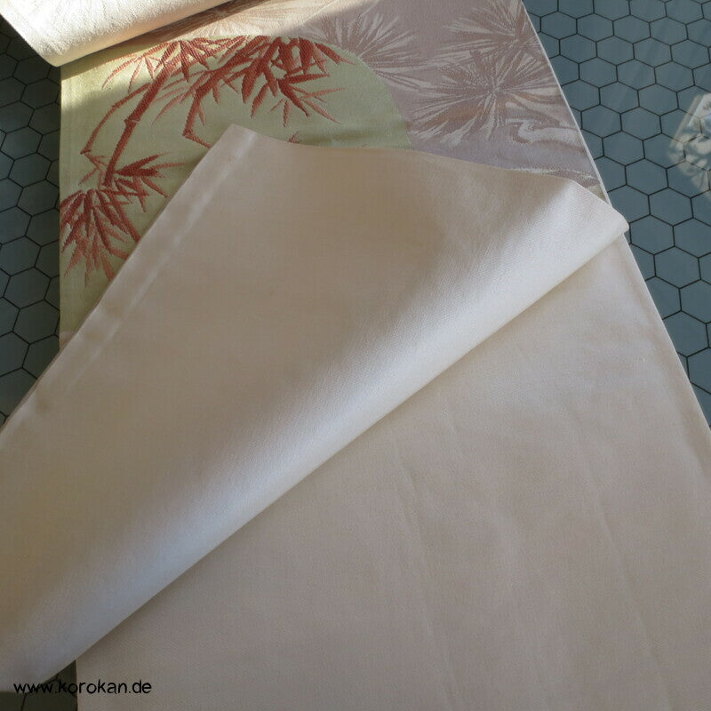 Tachibana, Kanji, Bambus, Kiefer Fukuro Obi Seidenjacquard Kimonogürtel