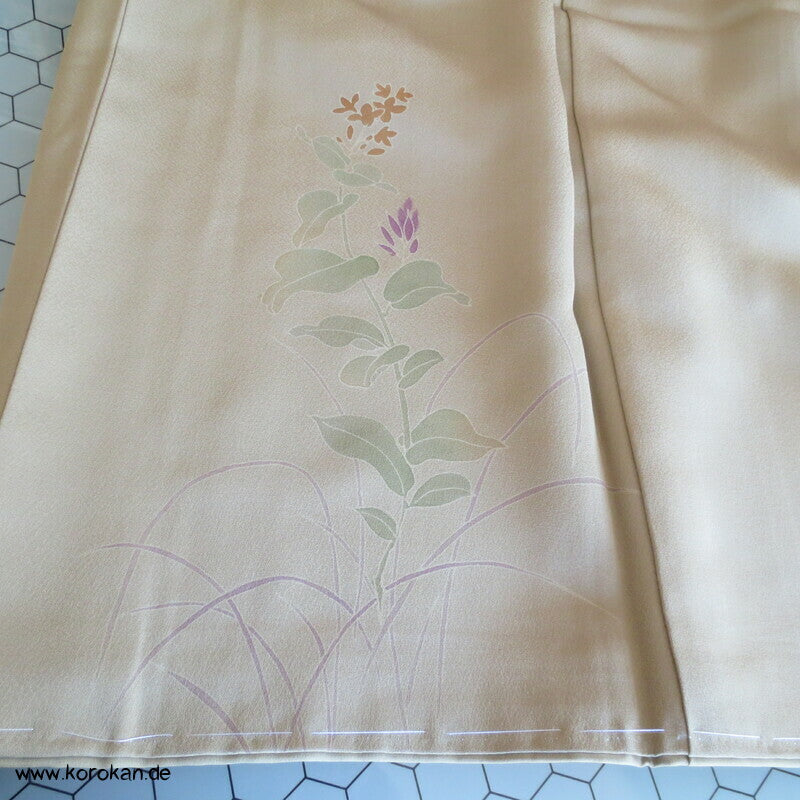 khaki oliver Edel Seidenköper Homongi Kimono