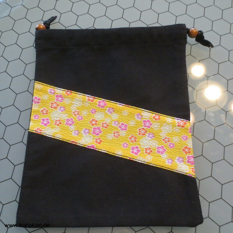 Kimono Kinchaku Zugbeutel - Tasche