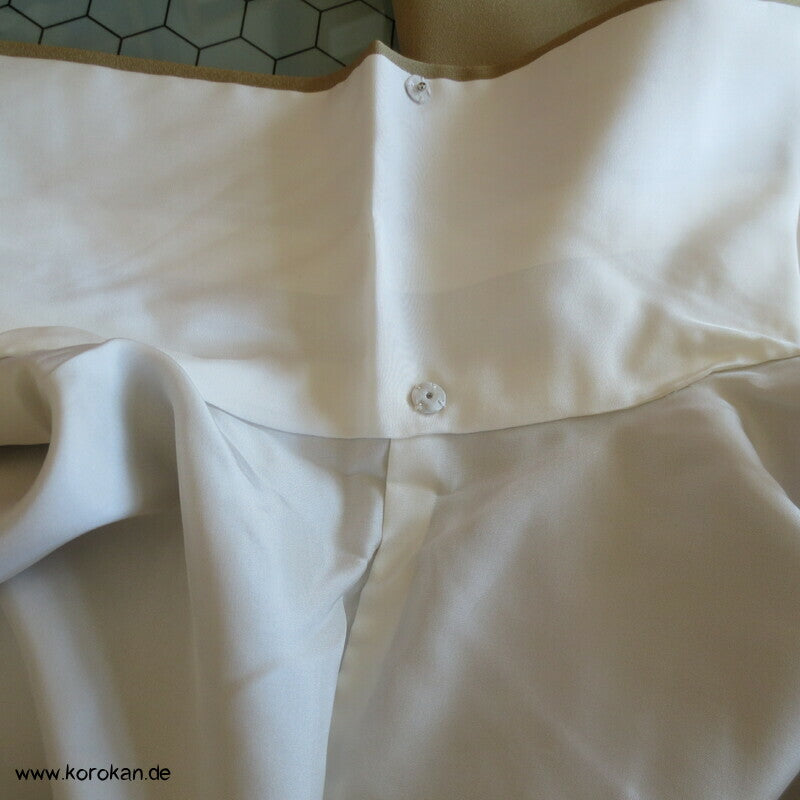 khaki oliver Edel Seidenköper Homongi Kimono